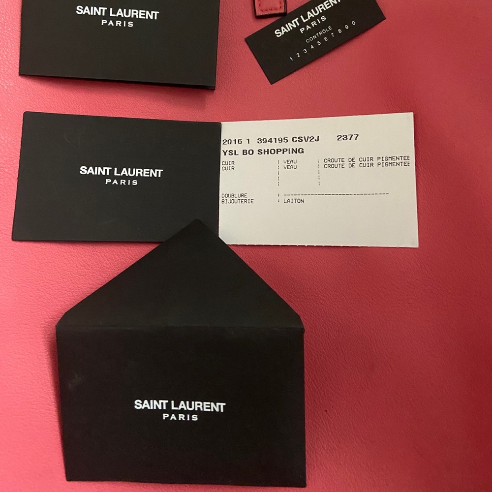 Ysl no shopping tote